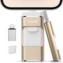 512GB Flash Drive[No App Required] Intended for Phone Tablet Androidphone and Computers, 4 in 1 Photo Stick for Phone Memory Storage Easily Backup Photos VideosGold