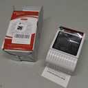 6-in-1 Smoke and Carbon Monoxide Detectors Plug in, Gas Leak Detector with Battery Backup Slot, Adjustable Brightness & Volume Levels, Smoke Alarm with Temp/Humidity for Home, RV, Travel(MR818,1-Pack)