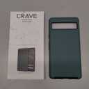 Crave for Google Pixel 7a Case, Shockproof Protection Dual Layer Case for Google Pixel 7a (6.1 inch) - Forest Green