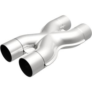 MagnaFlow Performance Exhaust Tru-X Crossover X-Pipe 10791: 2.5"/2.5" Inlet/Outlet, Stainless Steel