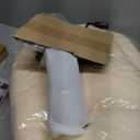 Criss Cross Chair, Thick Cushioned Ergonomic Cross Legged Office Chair with Wheels, Armless Swivel Vanity Chair, Height Adjustable Wide Computer Desk Chair for Home and Office, Beige