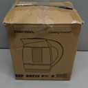 Chefman Electric Kettle with Temperature Control, 5 Presets LED Indicator Lights, Removable Tea Infuser, Glass Tea Kettle & Hot Water Boiler, 360 Swivel Base, BPA Free, Stainless Steel, 1.8 Liters