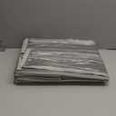 2-Pack Under Bed Storage Containers, 6 Inches Tall Underbed Clothes Storage Organizer Bin with Sturdy Sidewalls/Bottom, Underbed Storage Bins 2 Storage Thin Bins (Light Grey)