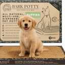 Puppy Bark Potty Natural Dog Potty for Small Dogs & Teething Puppies - Odor Neutralizing Reusable Indoor Solution for Apartments - Eco-Friendly Pee Pad Alternative - Large 30x20
