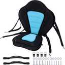 Paddleboard Seat, Kayak Accessories Chair for Paddle Board Fishing Sup Adjustable Cushion with Back Support for Sit On Top Boat Rafting Padded Seats Behind
