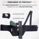 Quick Draw Shoulder Holster - Belly Band Holster for Everyday Comfortable Concealed Carry for Small, Compact and Other Similar Gear