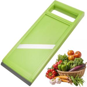 Handheld Slicer,Handheld Mandoline Slicer,Mini Mandoline Slicer,Stainless Steel Portable Vegetable Chip Maker for Vegetable Fruits Potato Cheese Cucumber Carrot,Quick Uniform Slice
