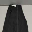 Deyeek Men's Tear Away Pants 2 Side Snap Open Bottom Sweatpants Loose Fit Casual Post Surgery Pants with Pockets (X-Large, Black)