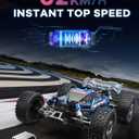 TesPower MJX Hyper GO 16207 with 3S Battery 1/16 RTR Brushless RC Cars, 62KM/H Fast RC Truck, 4WD All-Road Remote Control Cars for Adults,Electric Powered Hobby RC Buggy Gift for Adult