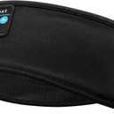 Sleep Headphones Wireless Bluetooth,Headband Headphones for Side Sleepers, Sleep Seadphones,Ideal for Housework,Travel,Yoga,Workout,Running,Sports,Gift (Black & Black)