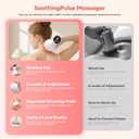 Lymphatic Drainage Massager & Anti Cellulite Massage Tool, Lymphatic Massager,Helps Reduce Stretch Marks & Cellulitefor Belly, Arms & Legs,Body Sculpting Machine with Heat & Vibration