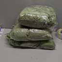 VitalCozy 150 Pcs Spandex Chair Sashes with Square Buckle Slider Stretch Chair Cover Band Universal Elastic Ties Straps Bows for Wedding Banquet Event Party Decoration(Sage Green)