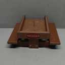 Kingsyard Squirrel Feeder Table for Outside, Recycled Plastic Squirrel & Chipmunk Picnic Table Feeder with Corn Cob Holder, 2 x Solid Structure Benches, Easy to Clean