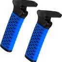 CAidRE Elderly Car Door Handle Assist Support - Auto Grab Cane for Seniors & Handicapped, Portable Mobility Aids for Getting Out of Car- Blue, 2 Pack
