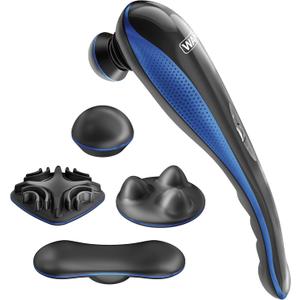 Wahl Lithium-Ion Deep Tissue Percussion Handheld Massager for Muscles, Back, Neck, Shoulder Pain Relief, Cordless, Adjustable Intensity, Long Battery Life, FSA Eligible, Model 4232 (Blue)