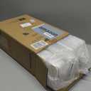 2 Pack Chilled Condiment Tray Server with 5 Removable Compartments Containers & Hidden Handle Design, Ice Chilled Condiment Organizer, Clear Garnish Serving Tray Platter for Camping, Fruit, Salad