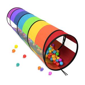 Extra-Large Play Tunnel for Toddlers 1-3 Years – Pop-Up Baby Crawl Tube, Sensory Activity, Indoor & Outdoor Kids Toy, Collapsible for Easy Storage