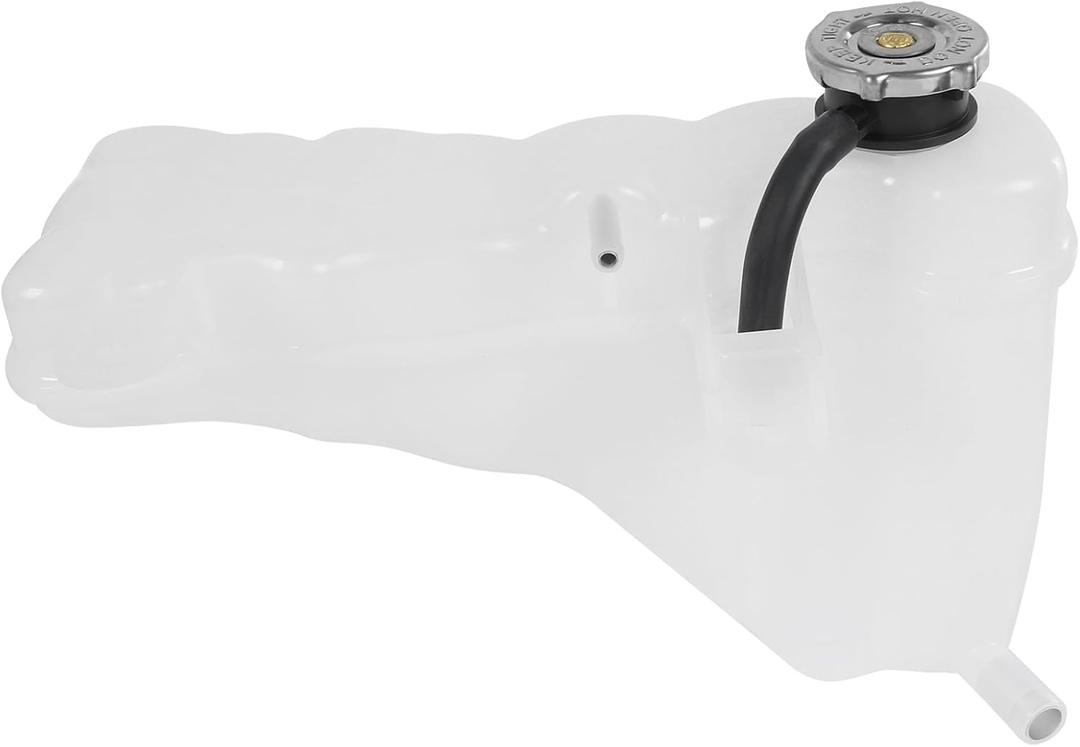 603-380 Engine Coolant Tank Reservoir with Cap Replacement For Dodge Challenger Charger V6 3.6L V8 5.7L 2011-2021, Replace 55111260AB 55111260AC
