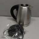Chefman 1.8 Liter Electric Kettle, 1500W Rapid Water Boiler with Lift-Out Lid Stainless Steel