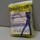 Beister 20-30 mmHg Compression Stocks Women & Men Thigh High Closed Toe Sockings for Varicose Veins, Edema, Flight (X-Large (1 Pair), Black)