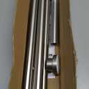 Mcrbeay Shower Curtain Rod, 1" Diameter Heavy Duty Tension Shower Rod, Non Slip Adjustable 28-74 inch No Drill Shower Curtain Rods Spring Tension For Bathroom, Shower Stall, No Rust, Brushed Nickel