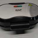 TOPINCN Electric Round Griddle Pancake Maker, Non Stick Double Mini Grill Breakfast Kitchenware Baking Tools Cake Round Pan for Breakfast Lunch Snacks (110V US Plug)