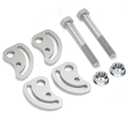 KSP Caster/Camber Bolt Kit Adjusting 1.5 Compatible with Silverado Sierra 1500 2500,Yukon Express Savana 1500 2500 Hummer H2 H3, Work On Most Chevy GMC Control Arm| Including Bolts,Cams and Nuts