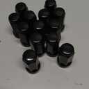 M14x1.5 Wheel Lug Nuts, 7/8" Hex Lug Nut Set of 20, Closed End One-Piece Lugnuts, Factory Style Acorn Seat Lug Nut Compatible with Ford Mustang 2015-2021, Grand Cherokee, Wrangler, Black