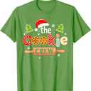 The Cookie Crew Christmas Baking Cookie Lover Kids Women T-Shirt, Green Size XL