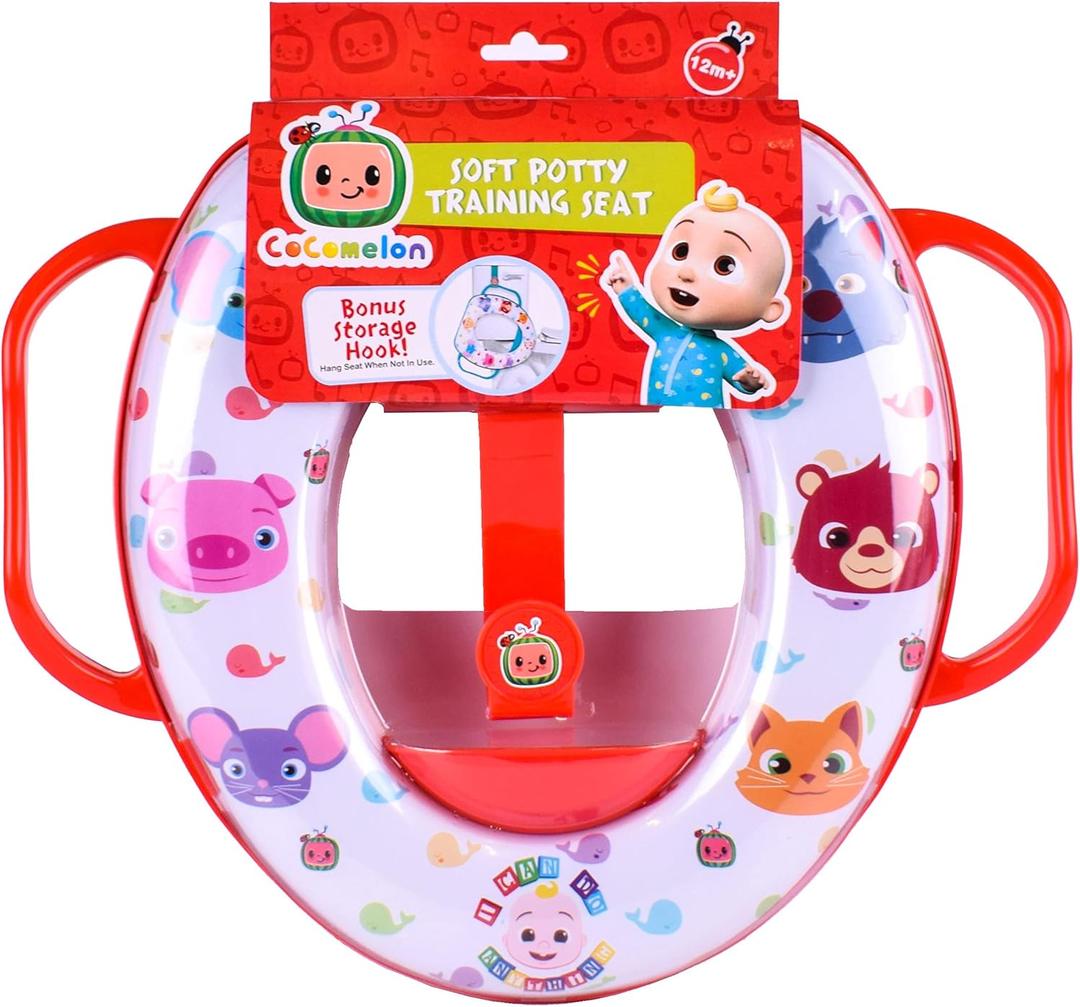 CoComelon Soft Potty Training Seat, Red