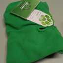 EXPAWLORER Dog Hoodie Fleece Sweater Vest, Hooded Dog Sweatshirt Fall Winter Pet Clothes with Leash Hole, Sleeveless Warm Cozy Puppy Clothing for Cat Small Medium Large Dogs Girl Boy, Green L