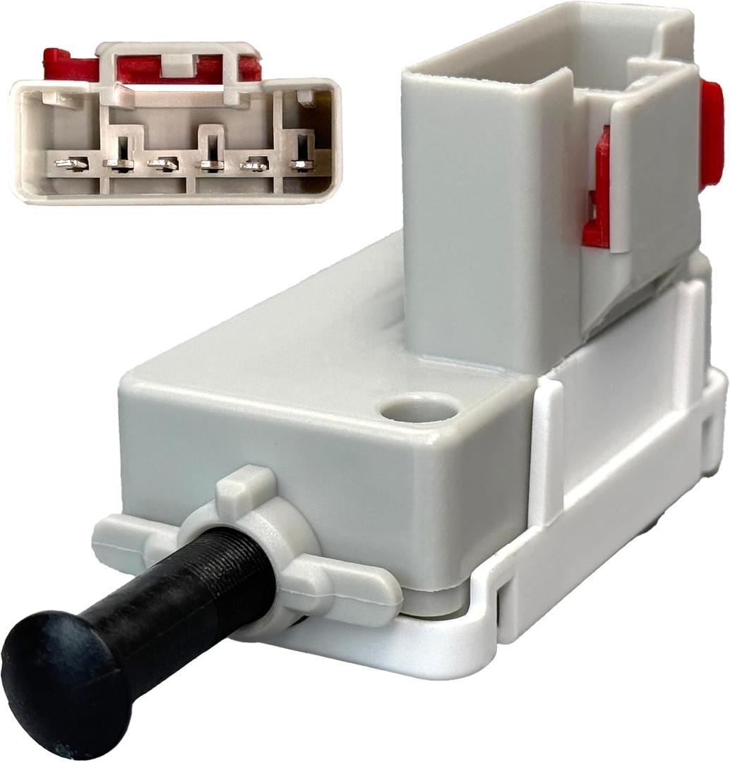 Brake Stop Light Switch - Compatible with Chrysler Dodge Jeep Mitsubishi Volkswagen PT Cruiser Town & Country Ram 1500/2500/3500 Liberty Durango - Replaces 05083344AA, SLS-237, 5016294AA/B/C
