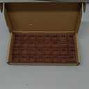 32 Pcs Chair Leg Floor Protectors Square, Silicone Chair Leg Protectors for Hardwood Floors, Chair Leg Caps Covers Protect Wooden Floors from Scratching, Thick, Won't Tear (Fit: 9/10" - 1")