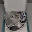 FBZ 60Ft Outdoor Waterproof LED Strip Lights,Music Sync RGB IP65 Led Lights with App Control and Remote,Color Changing Waterproof Led Rope Lights for Outdoor,Balcony,Roof,Garden,Stairs Party (60FT)