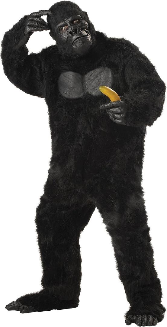 California Costumes Adult Gorilla Costume Standard (Black)