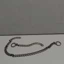 Stainless Steel P Chock Metal Chain -JYHY Dog Necklace Collars Walking Training Pet Supplies for Small Medium Large Dogs (26" (Fits Neck 22" to 24"), Black)