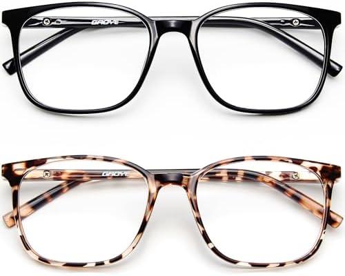 Gaoye Ultralight Blue Light Glasses for Women - Computer Protection Glasses for All Day Comfort - Anti UV Glare & Eyestrain