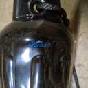 Affordura Boat Fender 1 Pack Boat Bumpers Fenders 8.5 Inch with 1 Ropes, Boat Bumpers for Pontoon Boat Fenders Inflatable (Black)