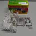 LEXKAEQI 33Ft 80 LED Star String Lights,8 Modes Globe Fairy Lights Battery Operated with Remote&Timer,Waterproof Christmas Globe Lights for Indoor Outdoor Bedroom Garden Party Decor Warm White