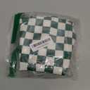 Golf Head Covers for Woods and Driver Fairway Hybrid Funny PU Leather Golf Club Head Covers for Women Men Golf Accessories for Halloween Christmas Birthday Present (Green Checkered)