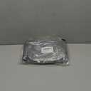 Clear Backpack for Stadium Events Clear Backpack 12x12x6 with Front Pocket for Concert Sport Fashion Women Backpack Events Work Travel (Black)
