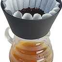 Coffee 2-5 Cup Dripper Brewer fits 185 flat papers Design Slow Drip Coffee Filter Cup for OREA Big Boy