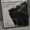 Posture Scale for Body Weight and Fat, Digital Bathroom Scale BMI Weighing Bluetooth Body Fat Scale, 8 Electrode Smart Body Fat Scale, Full Body Composition Analyzer with Voice Prompt (16.34 x 14.65 x 2.17 inch)