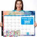 Large Desk Calendar 2027, Oct 2026 - Jun 2028, 21-Month Calendar 2027-2028, 22" x 17"
