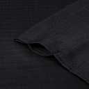4 x Chyhomenyc Black Short Curtain Valance for Windows, Faux Linen Textured Half Window Curtains, Burlap Solid Topper Small Curtain Valance for Bathroom Laundry Basement, 60Wx18L Inch, 1 Piece