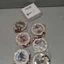 Gerrii 6 Pcs Christian Ornaments for Christmas Tree Religious Christmas Ornaments Christian Gifts for Women Inspirational Bible Decorations Wooden Acrylic Hanging Decor for Tree Window