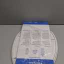 Mayfair Caswell Modern Slow Close Toilet Seat, Durable Plastic, Elongated, White