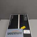 GO&SO Black Velvet Lamp Shades Set of 1 Large Drum Lampshades -16" Top x 16" Bottom x 12" High(Spider) Traditional Fabric Lamp Shade for Table Lamps - Replacement Lampshade - Assembly Required