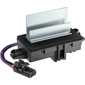 BDFHYK AC Heater Blower Motor Resistor 4P1516 Compatible with Silverado Trailblazer Avalanche Escalade Envoy Sierra Rainier Blower Control Module Replace 15-80567 89018778