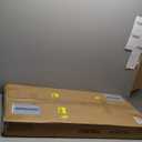 Huuger L Shaped Office Desk with Power Outlets, 47 Inch Computer Desk with 3 Drawers, Shelves, for Gaming, Corner Work, Home Office, Study, Rustic Brown